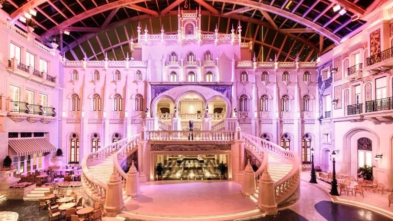 澳门赌场内部装潢